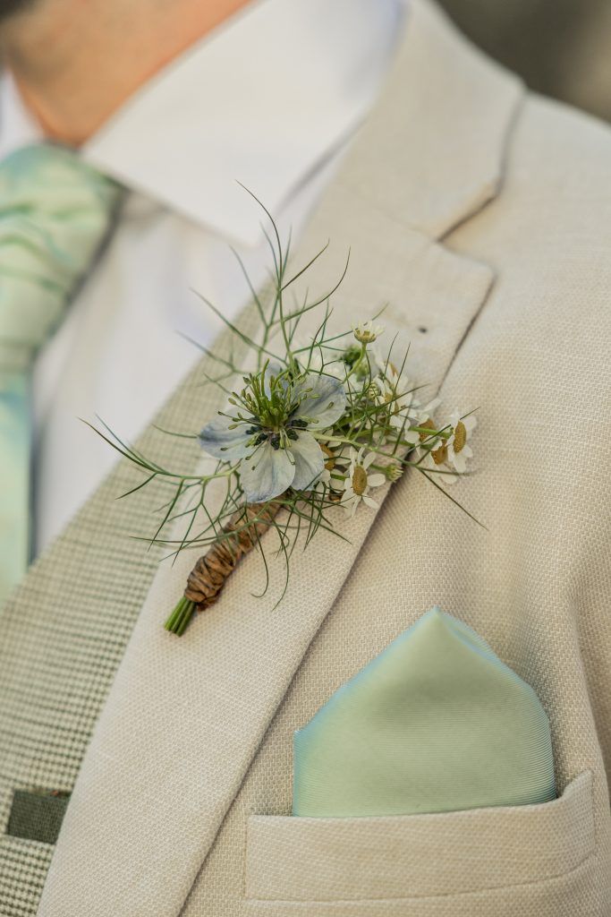 boutonnière champêtre