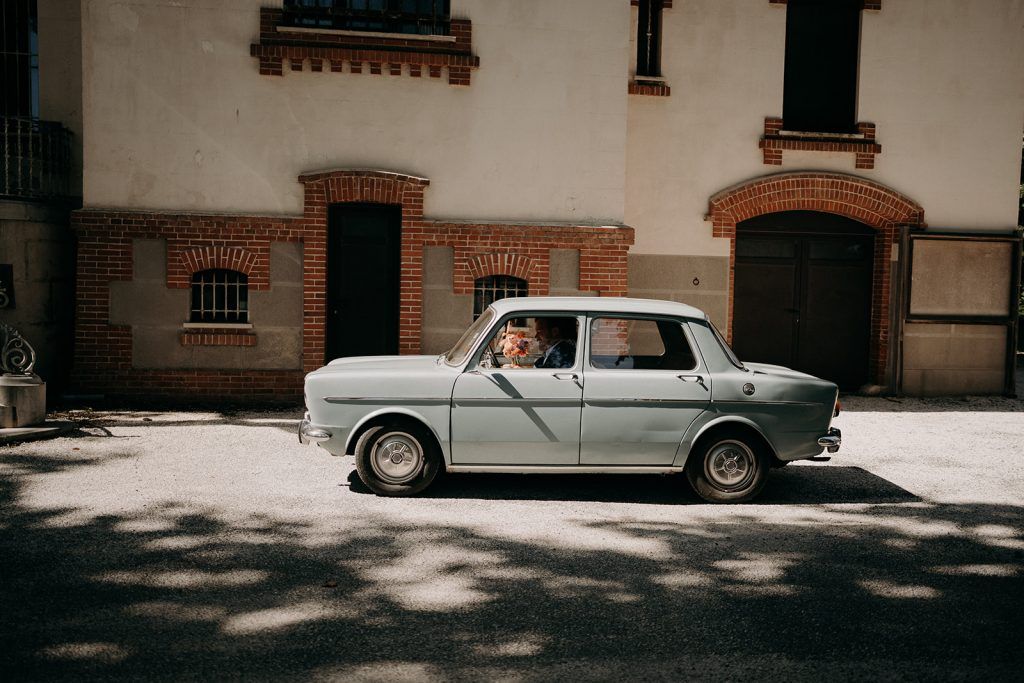 décoration mariage fleurs oranges