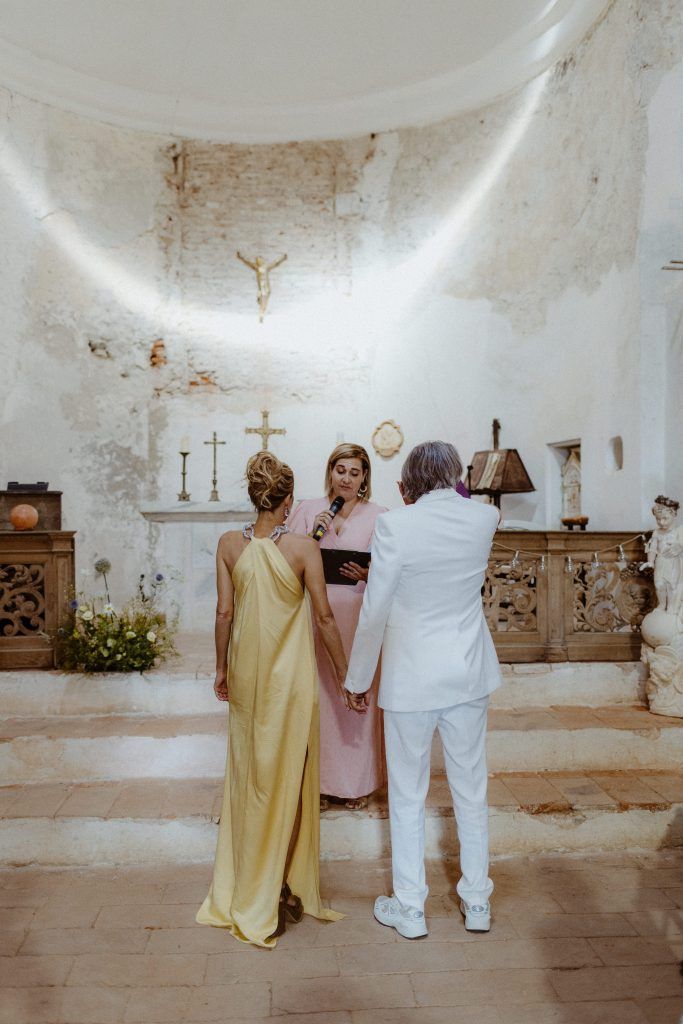 Mariage au domaine Montana 66 fleurs jaunes